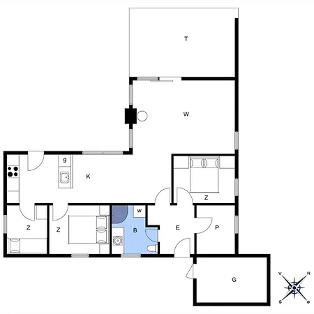 Sb104-sydals-birkemose-45 度假居 *